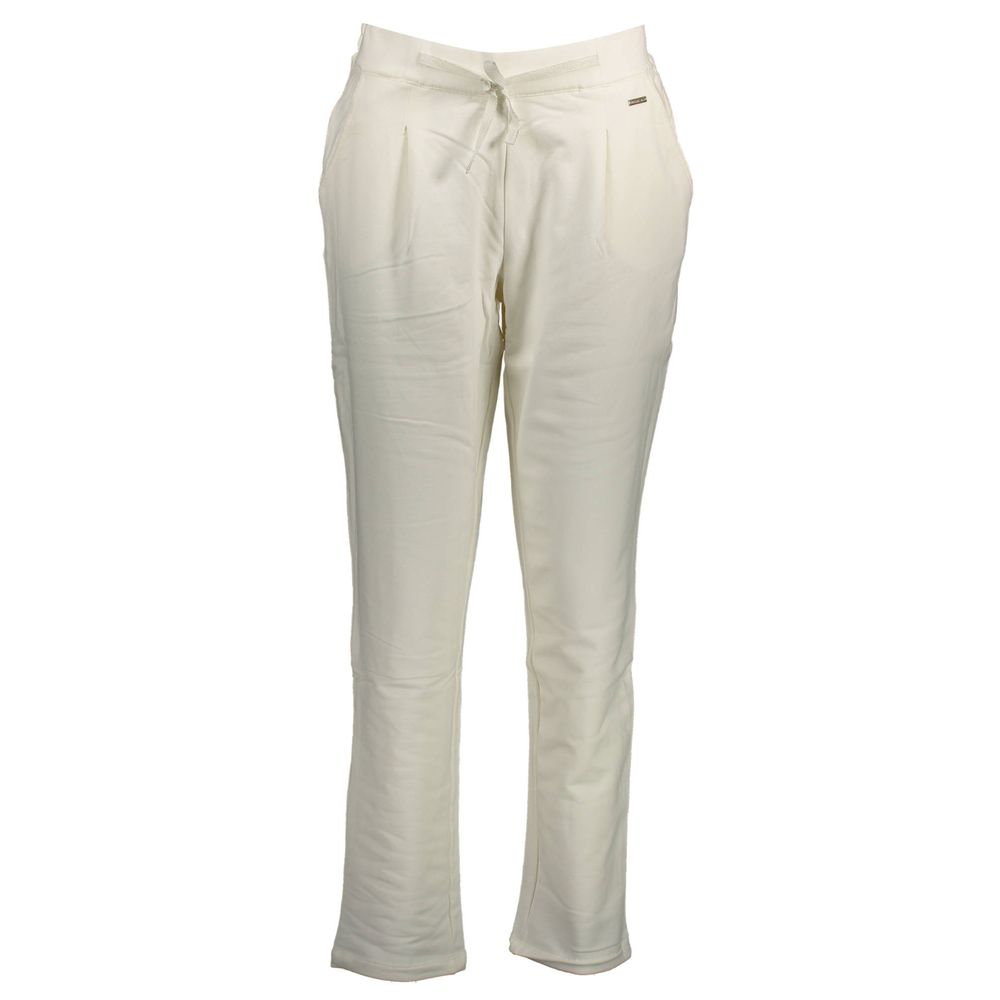 U.S. POLO ASSN. White Cotton Women Jogger Pant
