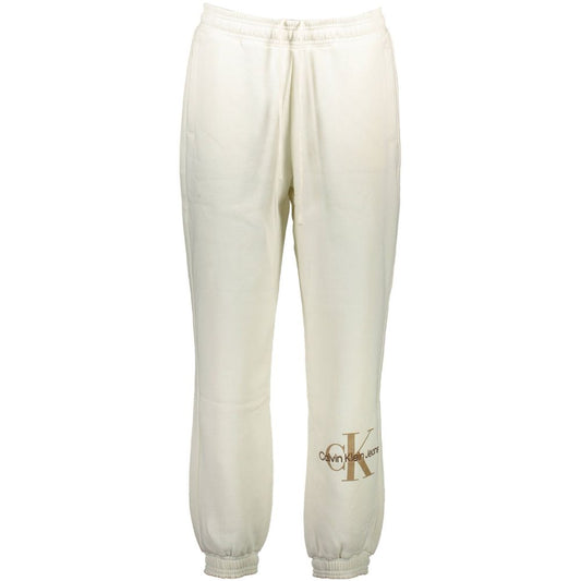 Calvin Klein Weiße Baumwollhose