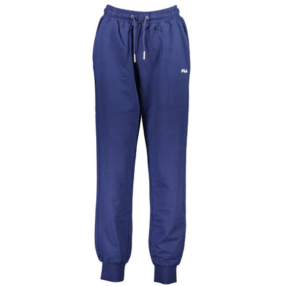 Fila Blu Cotton Women Sweatpant