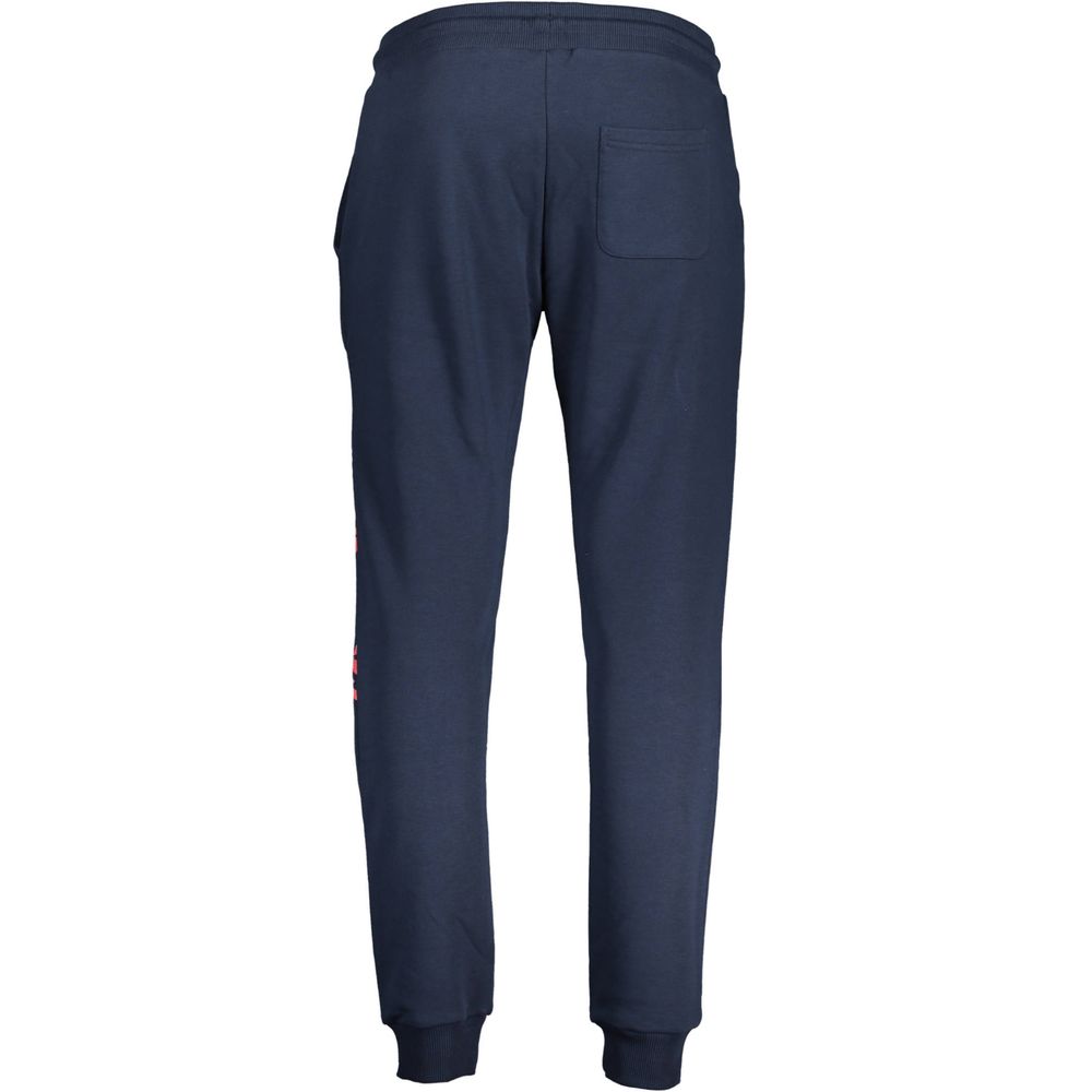 Cavalli Class Blue Cotton Joggers (Workout Pants)