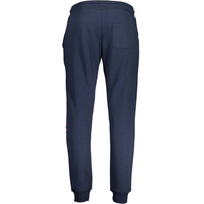 Cavalli Class Blue Cotton Joggers (Workout Pants)