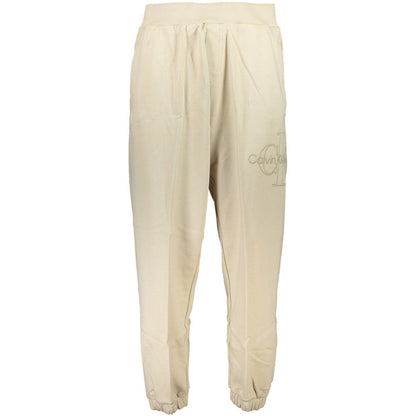 Calvin Klein Beige Baumwollhose