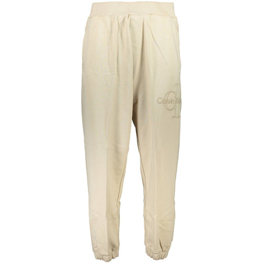 Calvin Klein Beige Baumwollhose