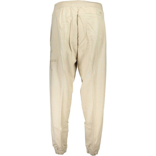Calvin Klein Beige Baumwollhose