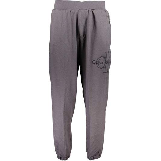 Calvin Klein Graue Baumwollhose