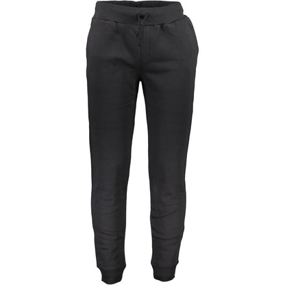 North Sails Black Cotton Men Sweatpants