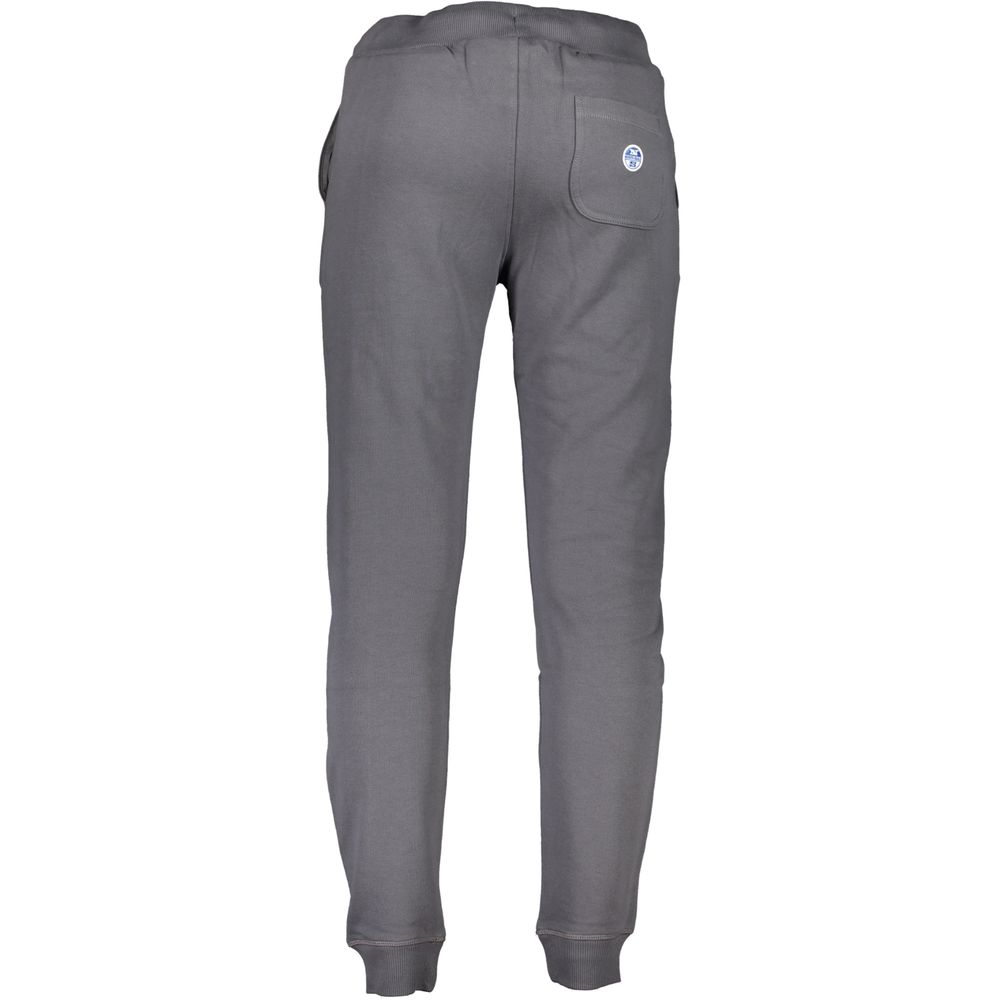 North Sails Gray Cotton Joggers (Workout Pants)