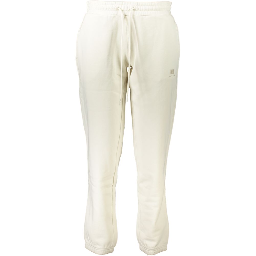 Napapijri White Cotton Women's Sport Trouser