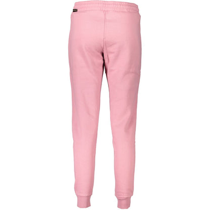 Napapijri Pink Cotton Athletic Pants