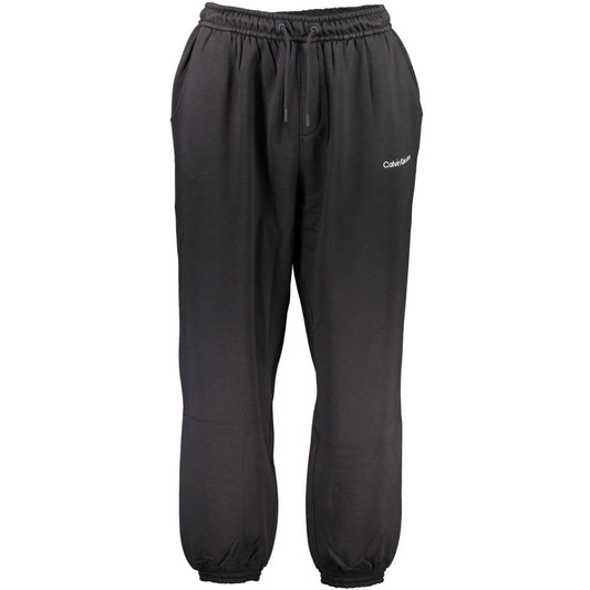 Calvin Klein Schwarze Baumwollhose