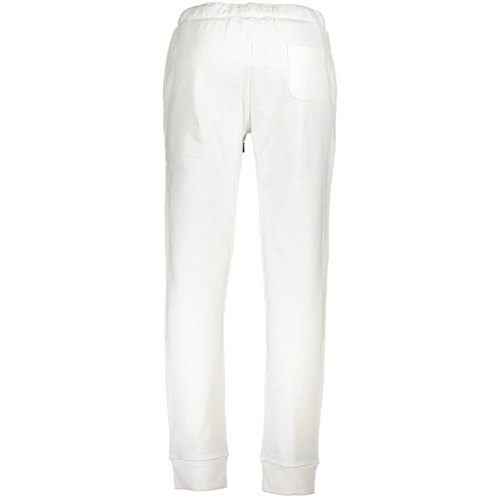 La Martina White Cotton Joggers (Workout Pants)