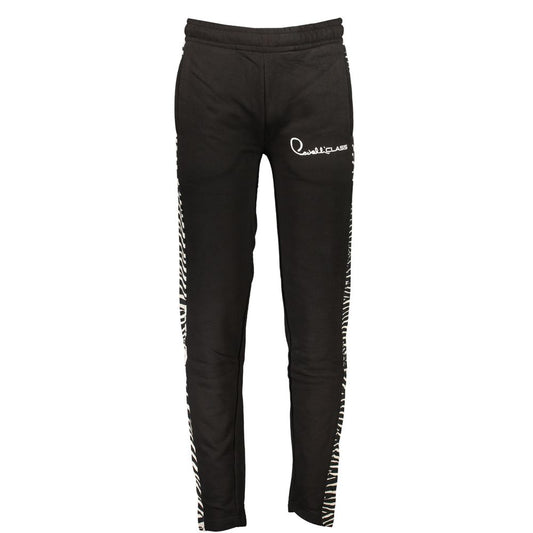 Cavalli Class Black Cotton Joggers (Workout Pants)
