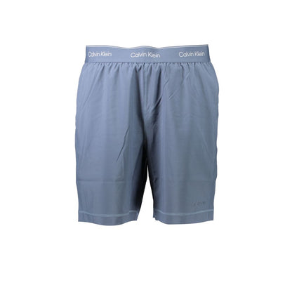 Calvin Klein Blaue Polyester-Hose