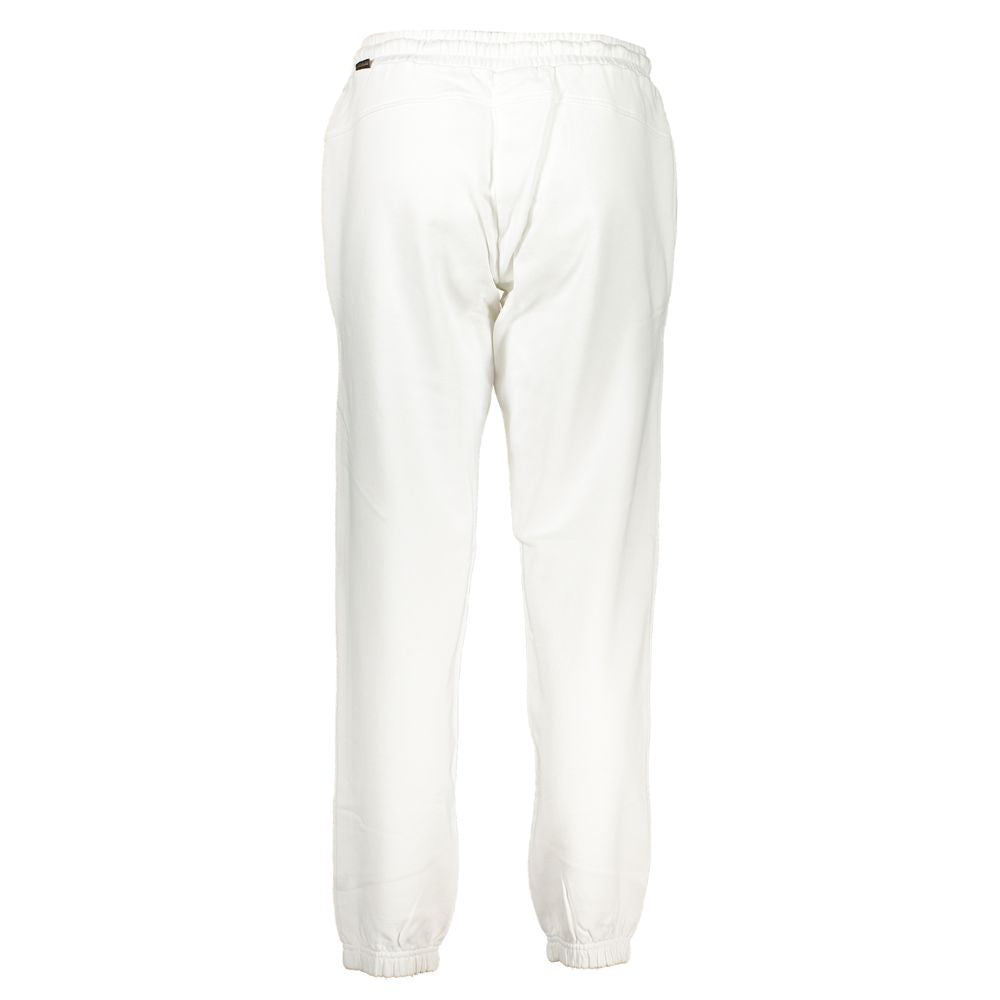 Napapijri White Cotton Women Sweatpants