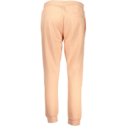 Cavalli Class Pink Cotton Athletic Pants