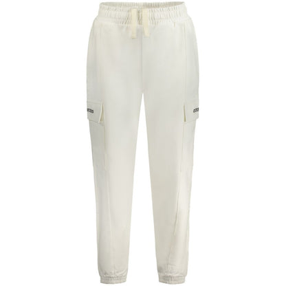 Guess Jeans White Cotton Athletic Pants