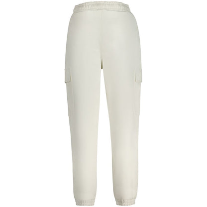 Guess Jeans White Cotton Athletic Pants