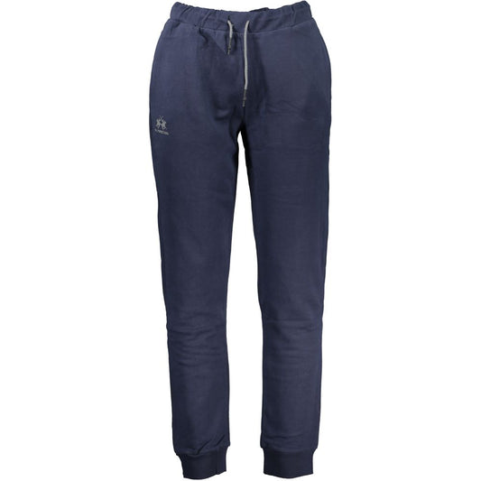 La Martina Navy Cotton Men's Sweatpant