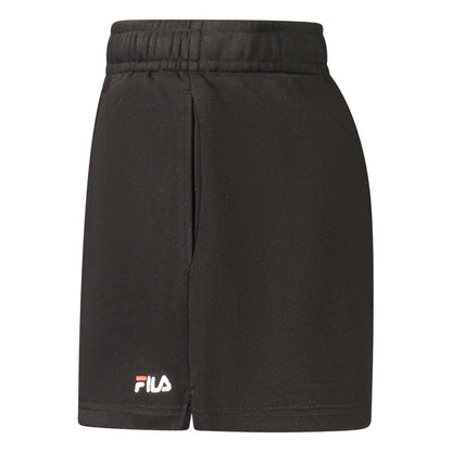 Fila Black Cotton Women's Sweatpant