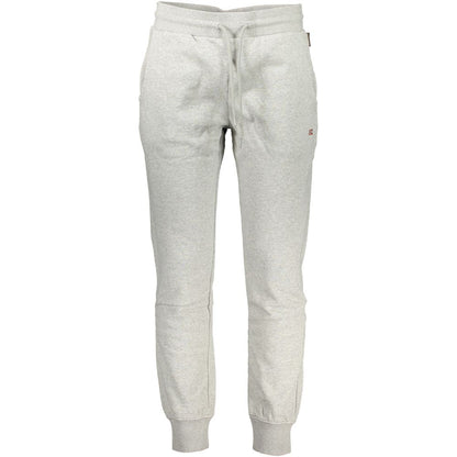 Napapijri Gray Cotton Men's Sweatpants