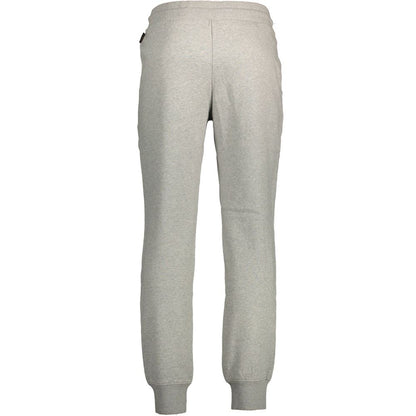 Napapijri Gray Cotton Men's Sweatpants