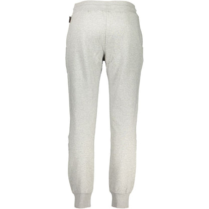 Napapijri Gray Cotton Men's Sweatpants