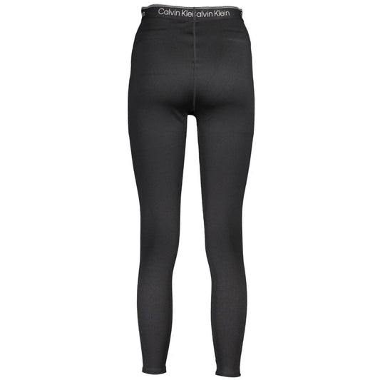 Calvin Klein Schwarze Polyester-Hose