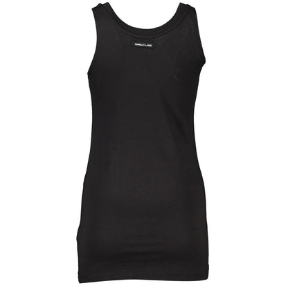 Cavalli Class Nero Cotton Women Tank Top