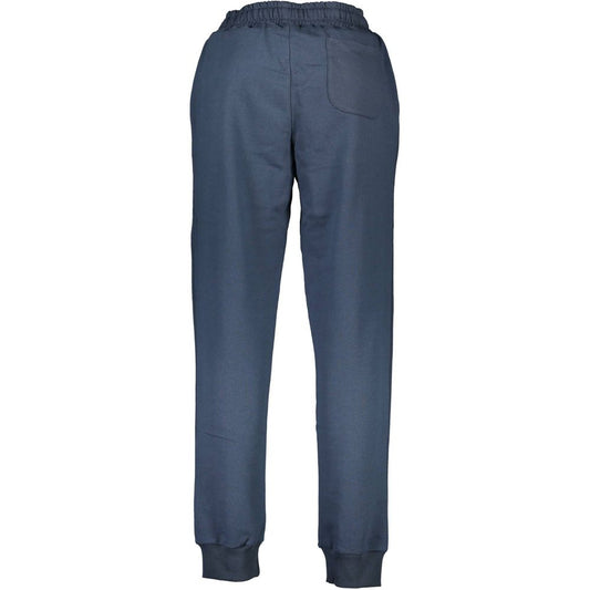 La Martina Blue Cotton Men's Track Pant