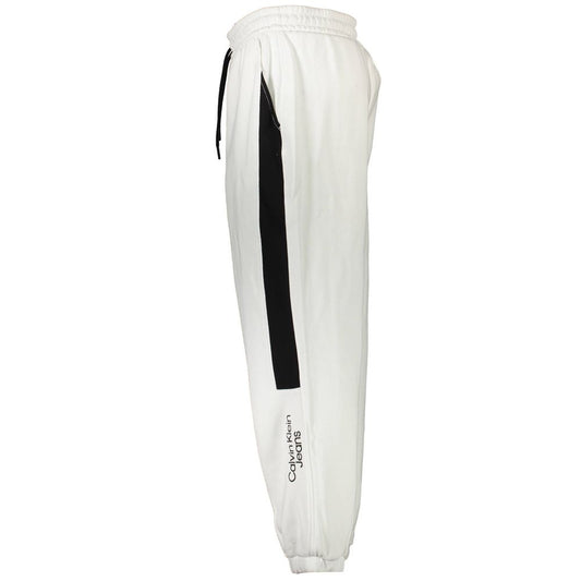 Calvin Klein Weiße Baumwollhose