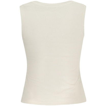 Tommy Hilfiger Beigefarbenes Baumwoll-Tank-Top