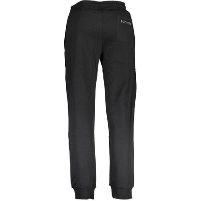 La Martina Black Cotton Men's Sweatpants