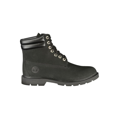Timberland Black Leather Men's Ankle Boot
