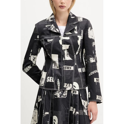Desigual Schwarze Baumwolljacken &amp
