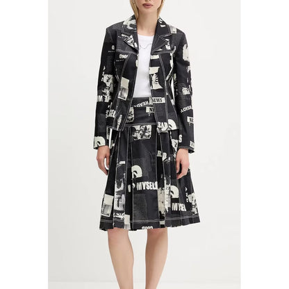 Desigual Schwarze Baumwolljacken &amp