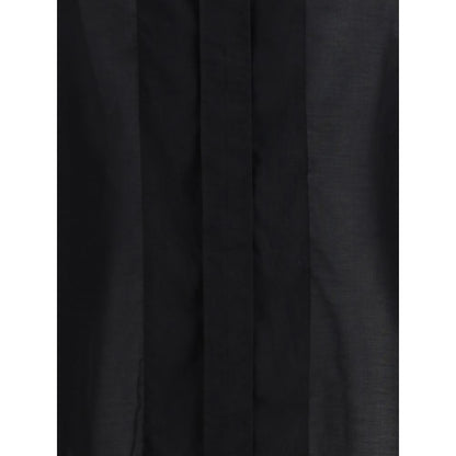 The Latest Black Cotton Blouse