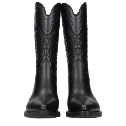 Christian Dior Black Cotton Boots