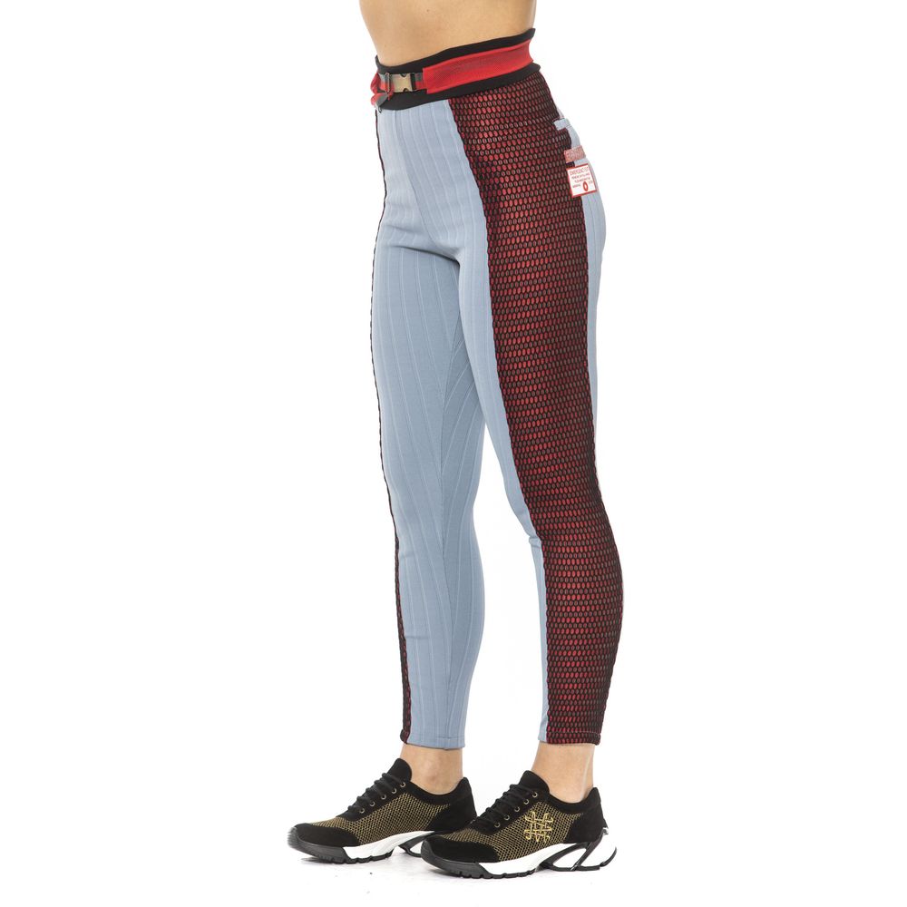 Mr&Mrs Italy Light Blue Cotton Women Leggings