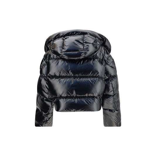 MONCLER x EDWARD ENNINFUL Black Polyamide Full-Length Jacket