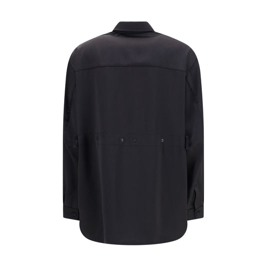MONCLER x EDWARD ENNINFUL Black Polyester Dress Shirt