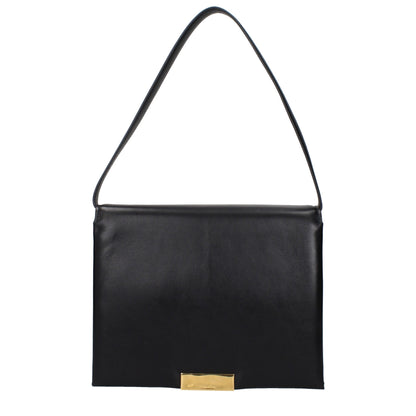 Jil Sander Black Leather Shoulder Bag