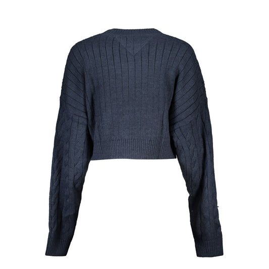 Tommy Hilfiger Blauer Polyester-Pullover