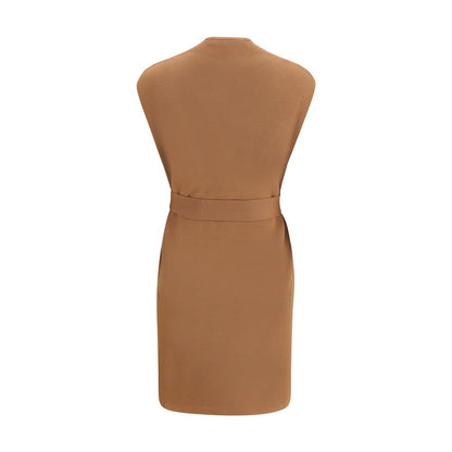 Max Mara Brown Viscose Coat