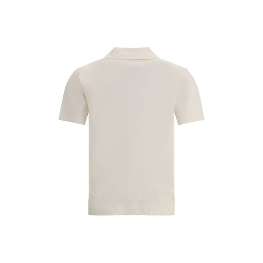 Max Mara White Viscose Dress Shirt