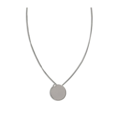 MM6 Silver Brass Necklace