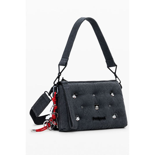 Desigual Graue Polyester Damen Handtasche