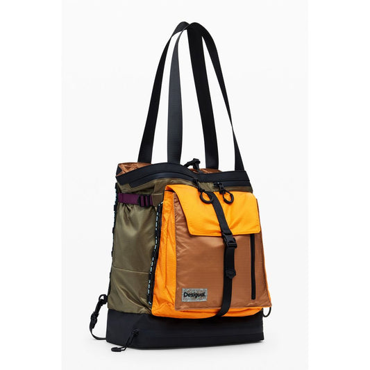 Desigual Grüner Polyester-Rucksack für Frauen