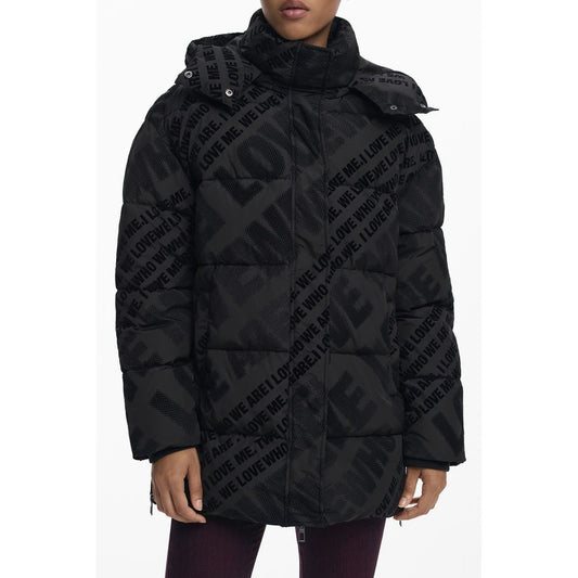 Desigual Schwarze Polyester Damen Jacke