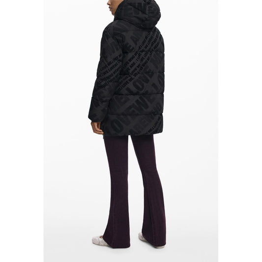 Desigual Schwarze Polyester Damen Jacke