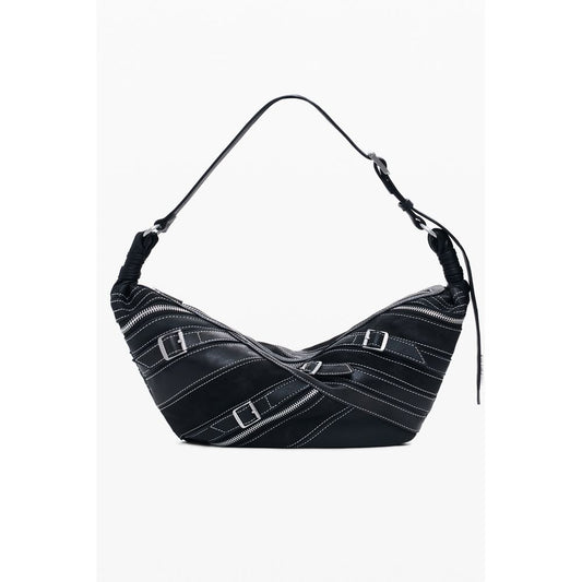 Desigual Schwarz Polyethylen Frauen Handtasche